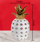 Golden Crown Pineapple Decorative Ceramic Vase And Showpiece - Big