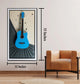 Adrenaline Artistry Shadow Box Wall Decoration Piece - Blue