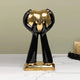 Noir Luxe Home Decoration Showpiece - Big (Black)