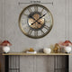 Enchante Maison Luxury Wall Clock With Moving Gear Mechanism (Steel Body)