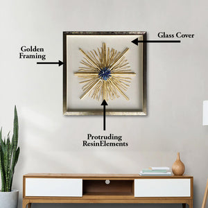 The Sacred Mandala of Life Shadow Box Wall Decoration Piece