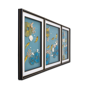 Ocean Depths Wall Decoration Shadow Box - Set of 3