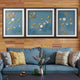 Ocean Depths Wall Decoration Shadow Box - Set of 3