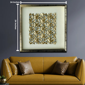 Elegant Matrix Shadow Box Wall Decoration Piece