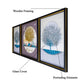 Ethereal Oasis Shadow Box Wall Decoration Piece - Set of 3