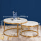 Stellar Circles Coffee Table - Set of 2 (Stainless Steel)