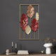 Autumnal Elegance Metal Wall Art Panel