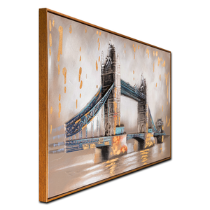 Majestic Crossing Tower Bridge London 100% Hand Painted Wall Painting for Home