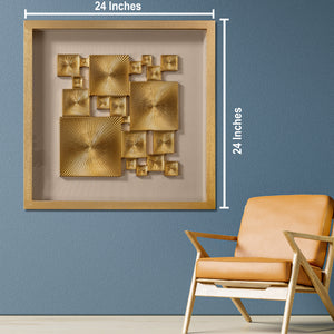 Luxe Geometry Decorative Shadow Box for Wall Decoration