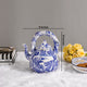 Oriental Landscape Decorative Teapot & Showpiece