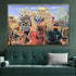 Architectural Illusions 100% Hand Painted Wall Painting(With outer Floater Frame)