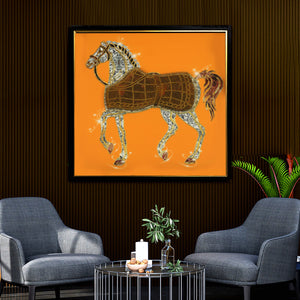 Majestic Stallion Room Decor Shadow Box