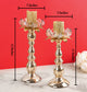 Lotus Glow Candle Stand - Set of 2