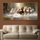 Strength of the Seven Horses Canvas Print