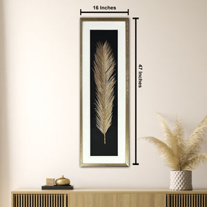 Feathered Aura Shadow Box Wall Decoration Piece