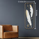 Whispers of Feather Metal Wall Art Panel