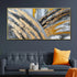 Radiance in Motion Handpainted Wall Painting (With outer Floater Frame)