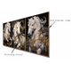 Majestic Equine Symphony Crystal Glass Painting - Set Of 3 (Small)