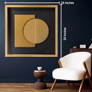 Luxe Symmetry Shadow Box for Wall Decoration