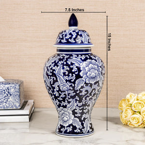 Eternal Blossom Ceramic Vase