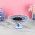 Azure Elegance Ceramic Cake Stand & Serveware