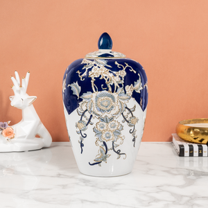 Imperial Floral Decorative Ceramic Vase