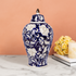 Midnight Garden Decorative Ceramic Vase