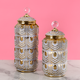 Architectural Accent Decorative Ceramic Vase And Showpiece - Pair