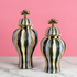 Empire Grace Decorative Ceramic Vase And Showpiece - Pair