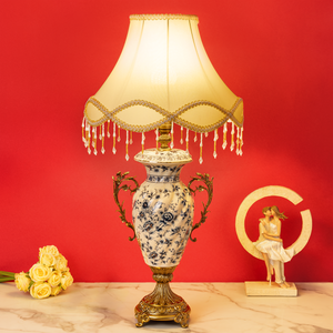 Victorian Luminary Decorative Ceramic Table Lamp