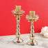 Lotus Glow Candle Stand - Set of 2