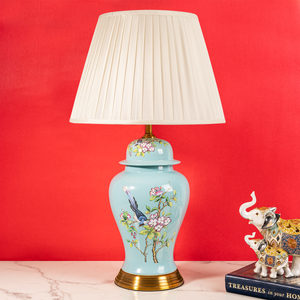 Classic Blossom Bedside Table Lamp