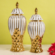 Royal Majesty Ceramic Vase - Set of 2