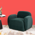 Emerald Embrace Lounge Chair