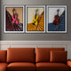 Transcendent Euphoria Shadow Box Wall Decoration Piece - Set of 3