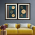 Serene Zenith Shadow Box Wall Decoration Piece - Pair