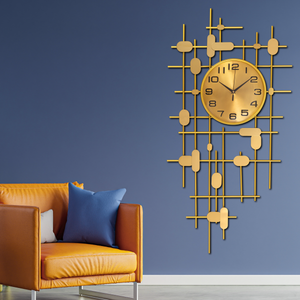 Infinity Horizons Metal art wall Clock