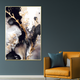 Midnight Gold Canvas print