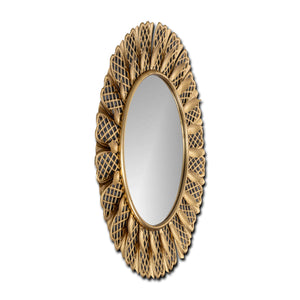 Lattice Bloom Designer Wall Mirror