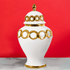 Gilded Blossom Ceramic Vase - Big