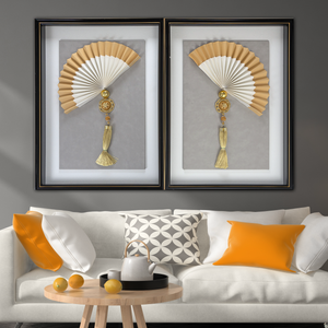 Mystic Monochrome Wall Decoration Shadow Box - Pair