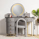 Moonlit Elegance Dressing Table & Vanity Set