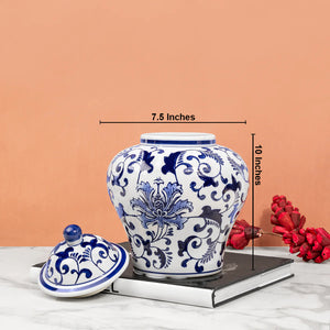 Heritage Floral Decorative Ceramic Vase