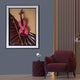 Transcendent Euphoria Shadow Box Wall Decoration Piece - Pink