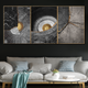 Timeless Rings Canvas wall paintings - Set of 3