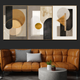 Serene Abstraction Canvas Print - Set of 3