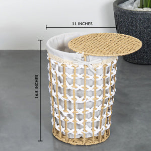 Sweep & Swirl Laundry Basket (SMALL)