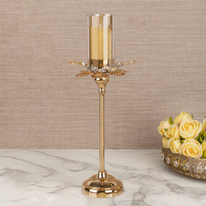 Enchanted Petals Decorative Candle Stand - Medium