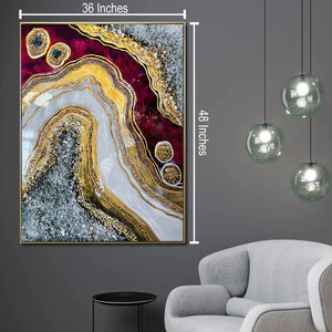 Enchanted Stardust Resin Art Wall Painting