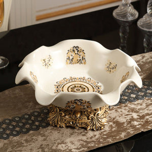 Dazzling Beauty Ceramic Serveware - Off White